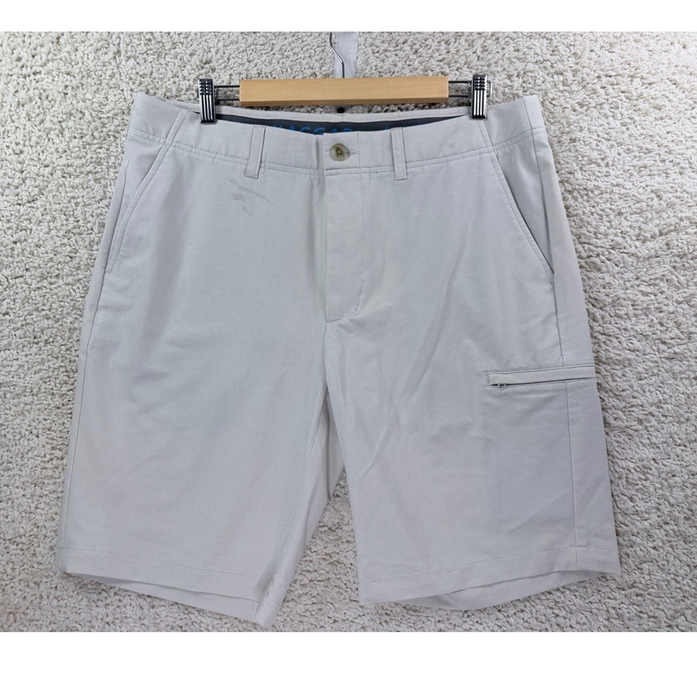 IZOD Under Armour Haggar Golf Shorts Men 36 Black Khaki Grey Performance Lot - Picture 5 of 8